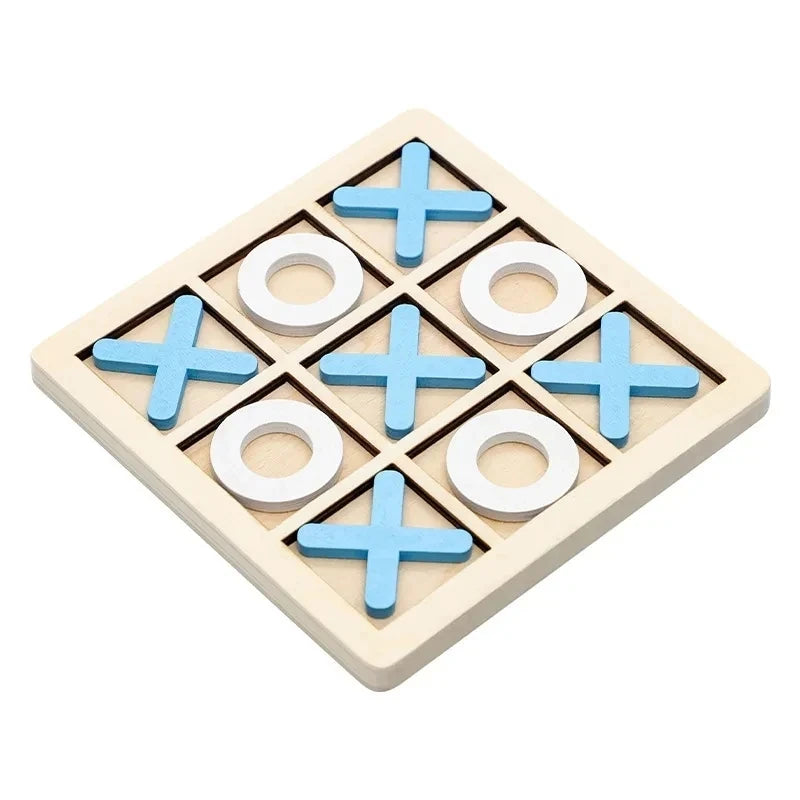 Montessori Wooden Board Table Games Chess Educational Interaction Puzzle Training Brain Thinking Intelligence Game for Children