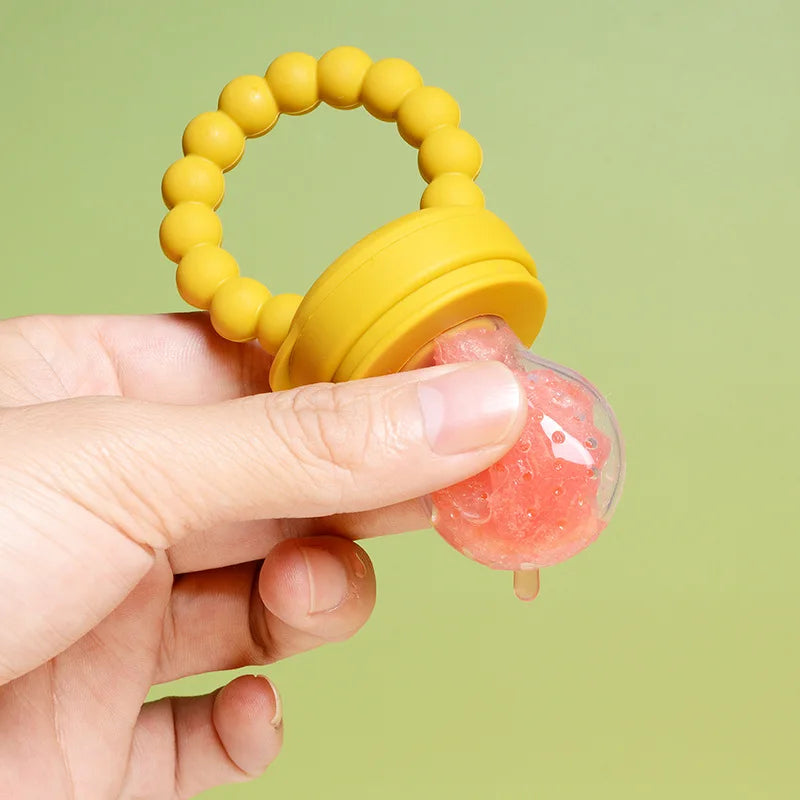 Baby Pacifier Fruit and Vegetable Teether for Children Food Grade Baby Silicone Teether